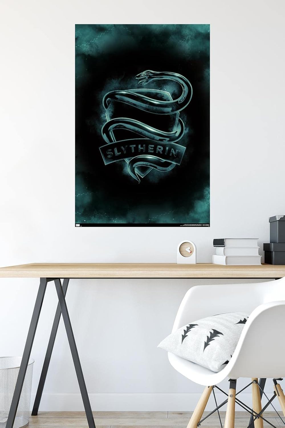 Trends International Harry Potter Slytherin Magic Wall Poster