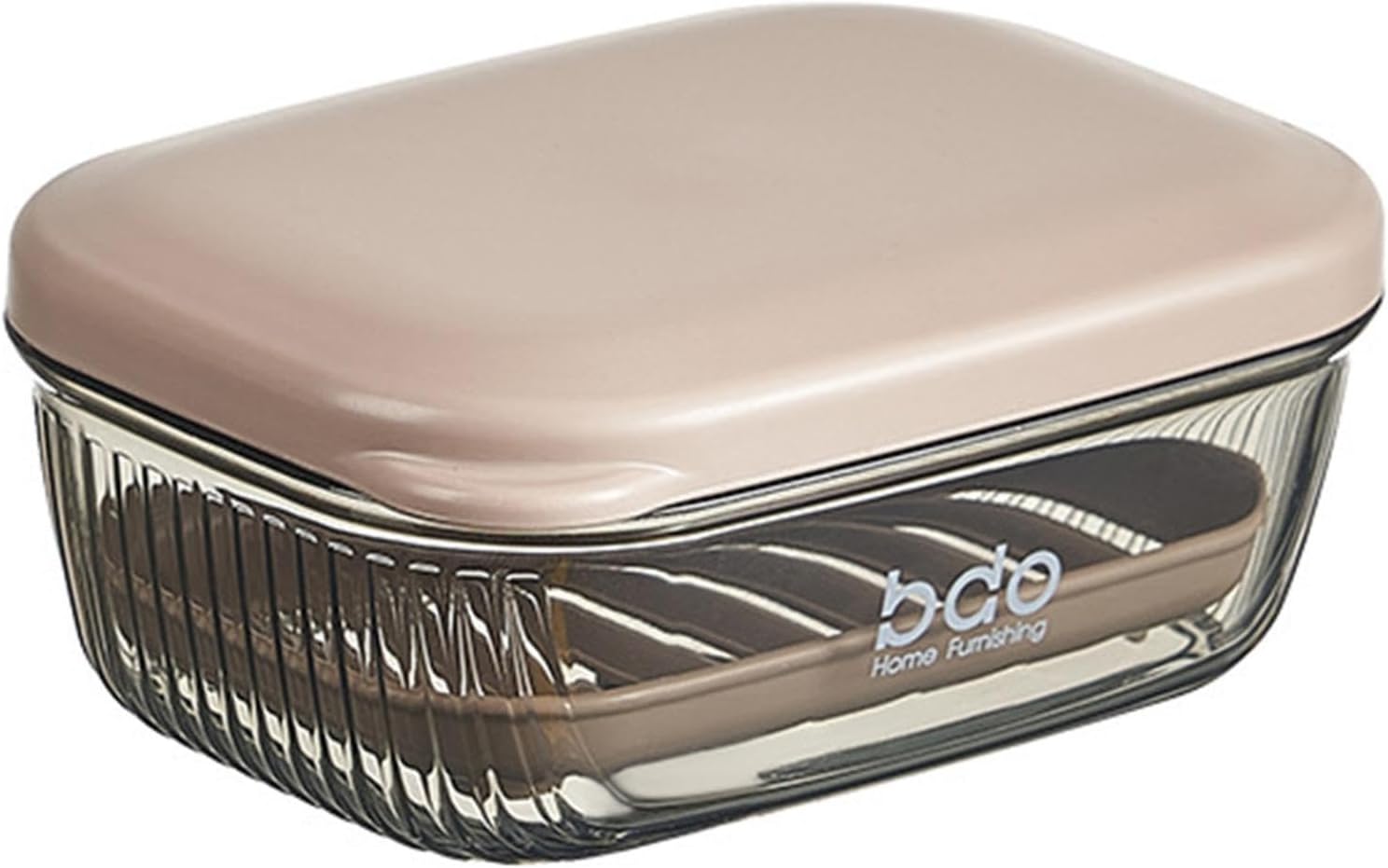 Leakproof Travel Soap Case with Lid and Drainage Tray