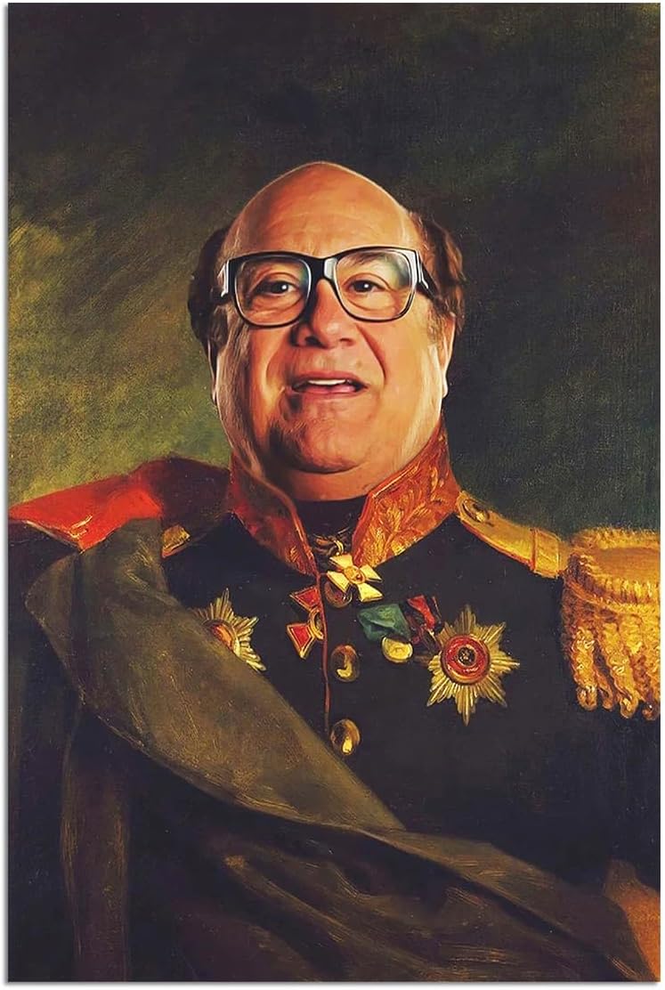 Kreezi Danny Devito Poster Art Print 16x24 Inch Unframed