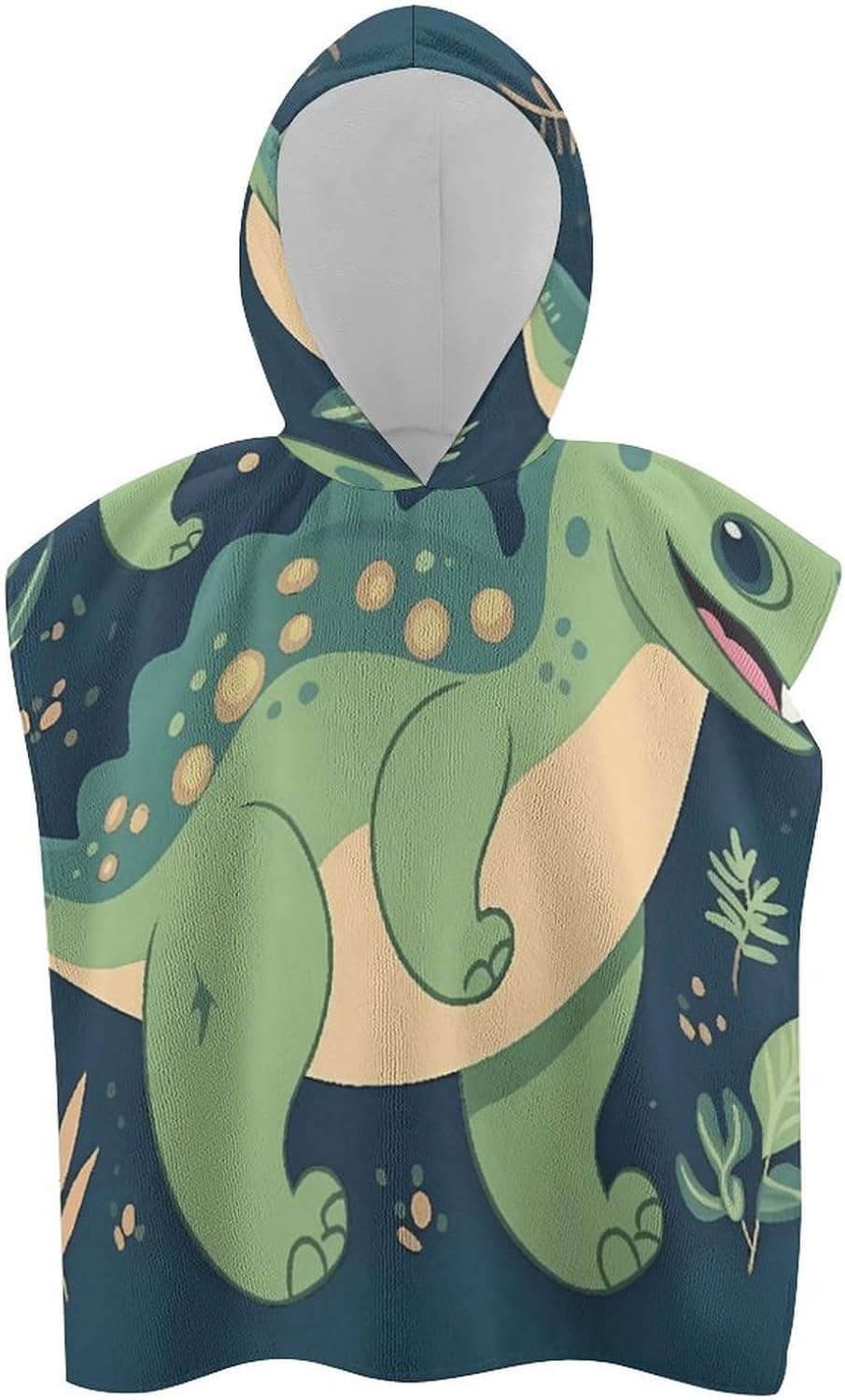 Cute Dinosaur Kids Hooded Bath Towel
