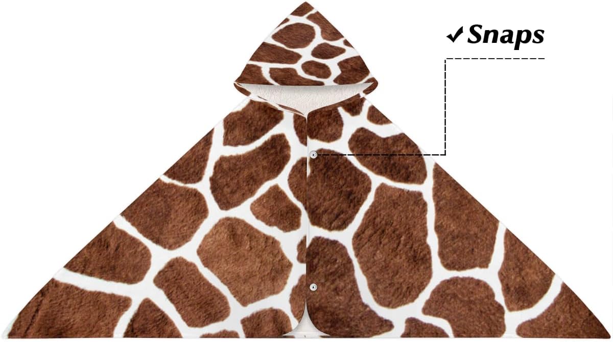 Giraffe Pattern Kids Bath Towel 24x50 Inch