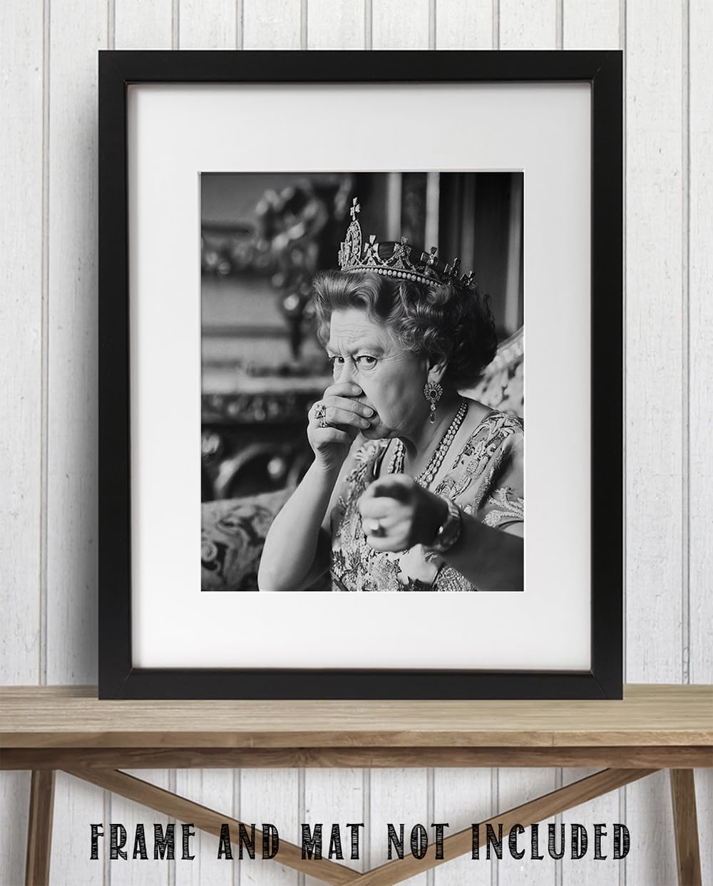 Did You Cut One Queen Elizabeth Poster 11x14 Unframed