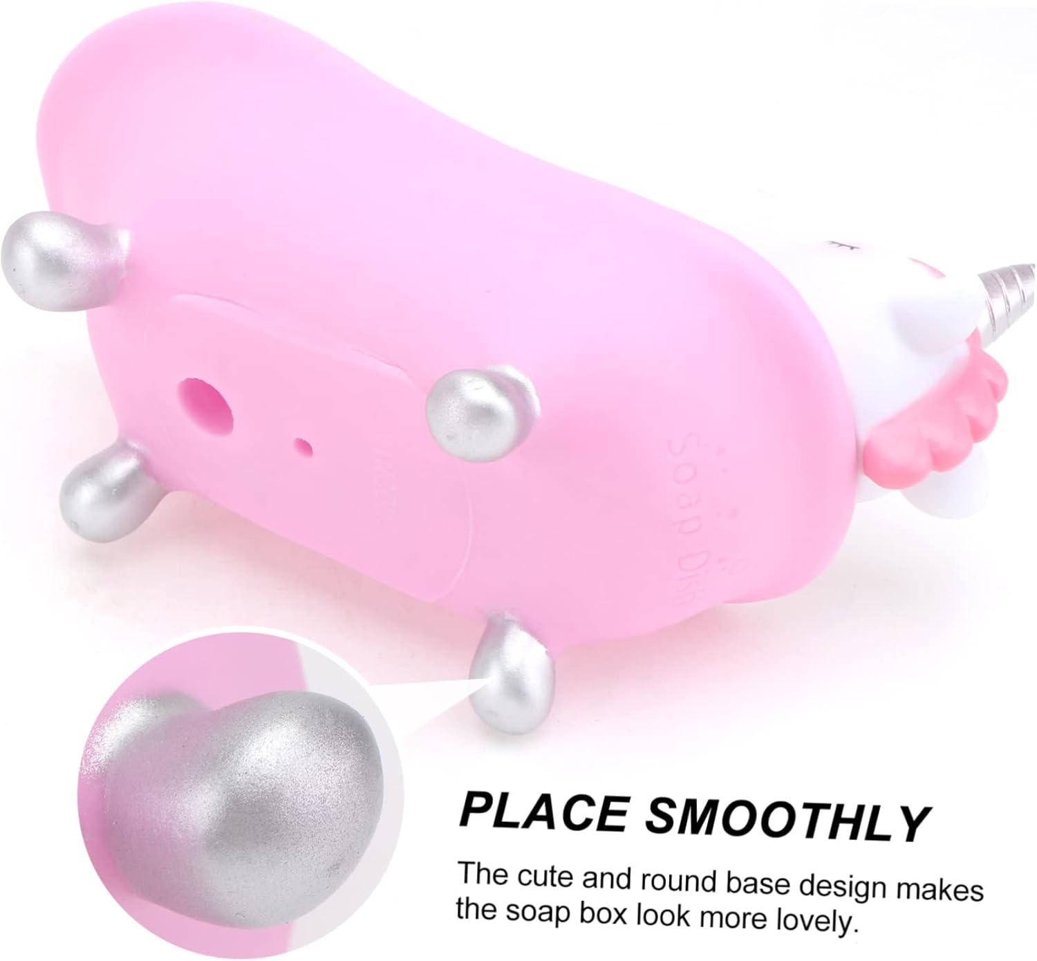 Adorable Unicorn Soap Holder Cartoon Animal Bathroom Decor