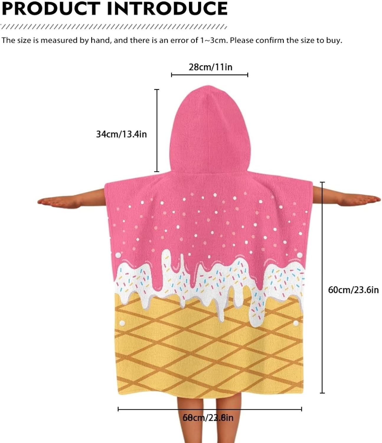 Mintulipy Delicacy Pattern Toddler Bath Towel
