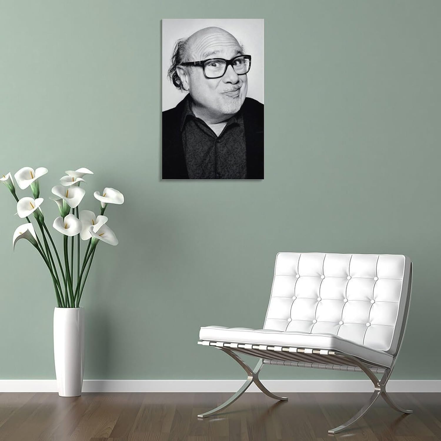 Danny DeVito Actor Poster Frame-style 12x18inch