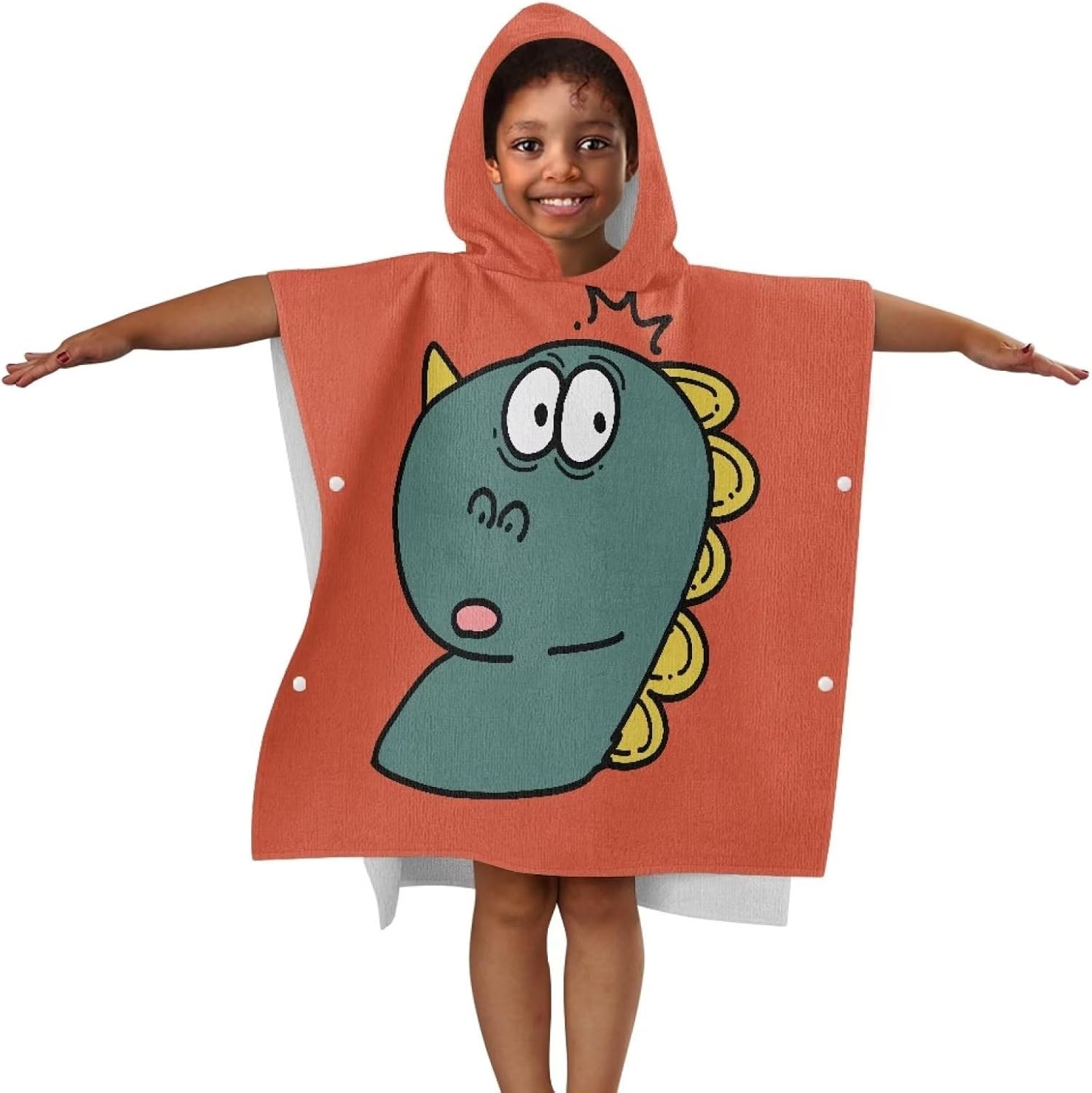 Goronwyfloyd Dinosaur Hooded Bath Towel for Kids