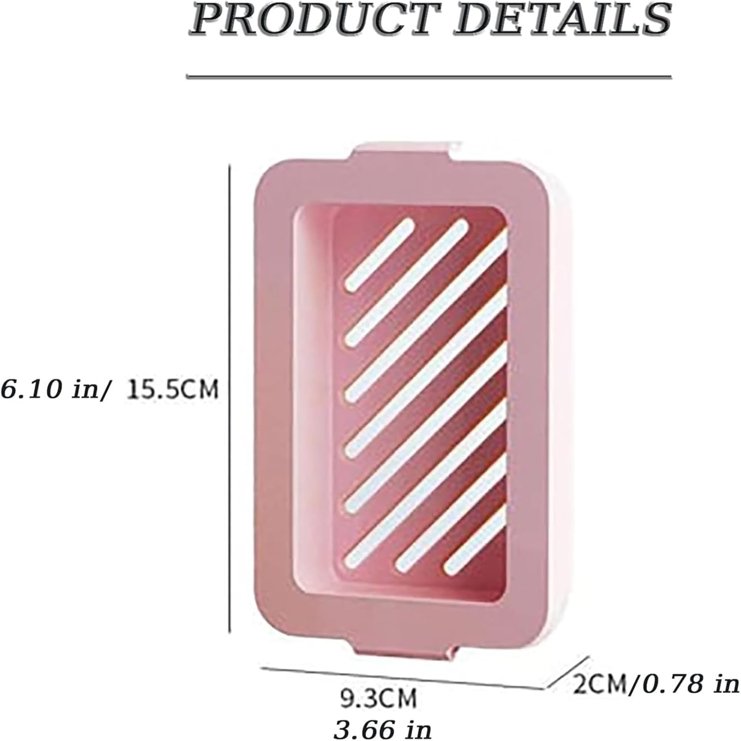 Highly Elastic Mesh Foaming Soap Box Durable and Flexible Non-slip Design Pink