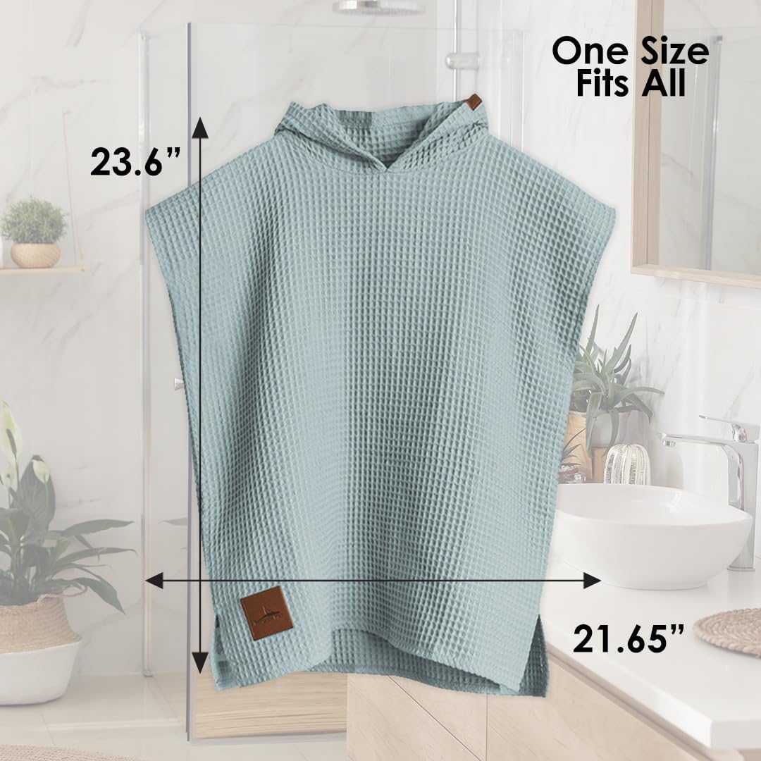 Premium Wearable Hooded Towel Poncho for Kids