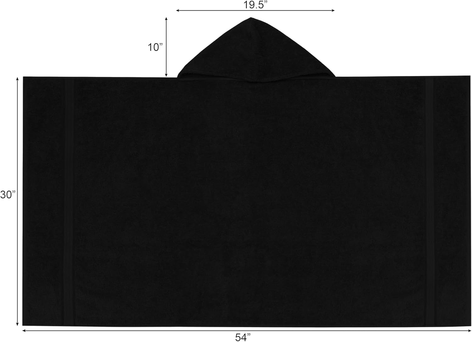 Original Kids Hooded Bath Towel - Ultra Soft 100 Cotton Terry