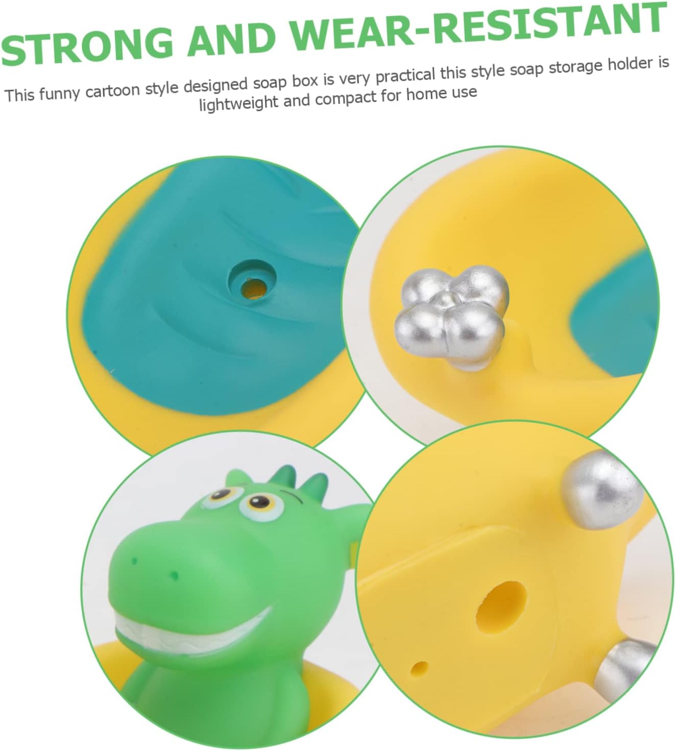 Dinosaur Shape Cartoon Bath Soap Holder
