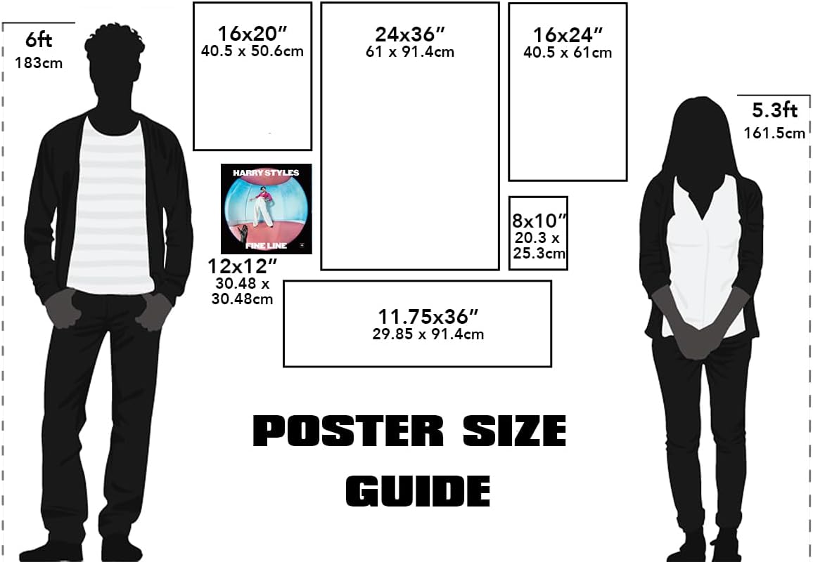 CINEMAFLIX Fine Line Harry Styles Poster 12x12