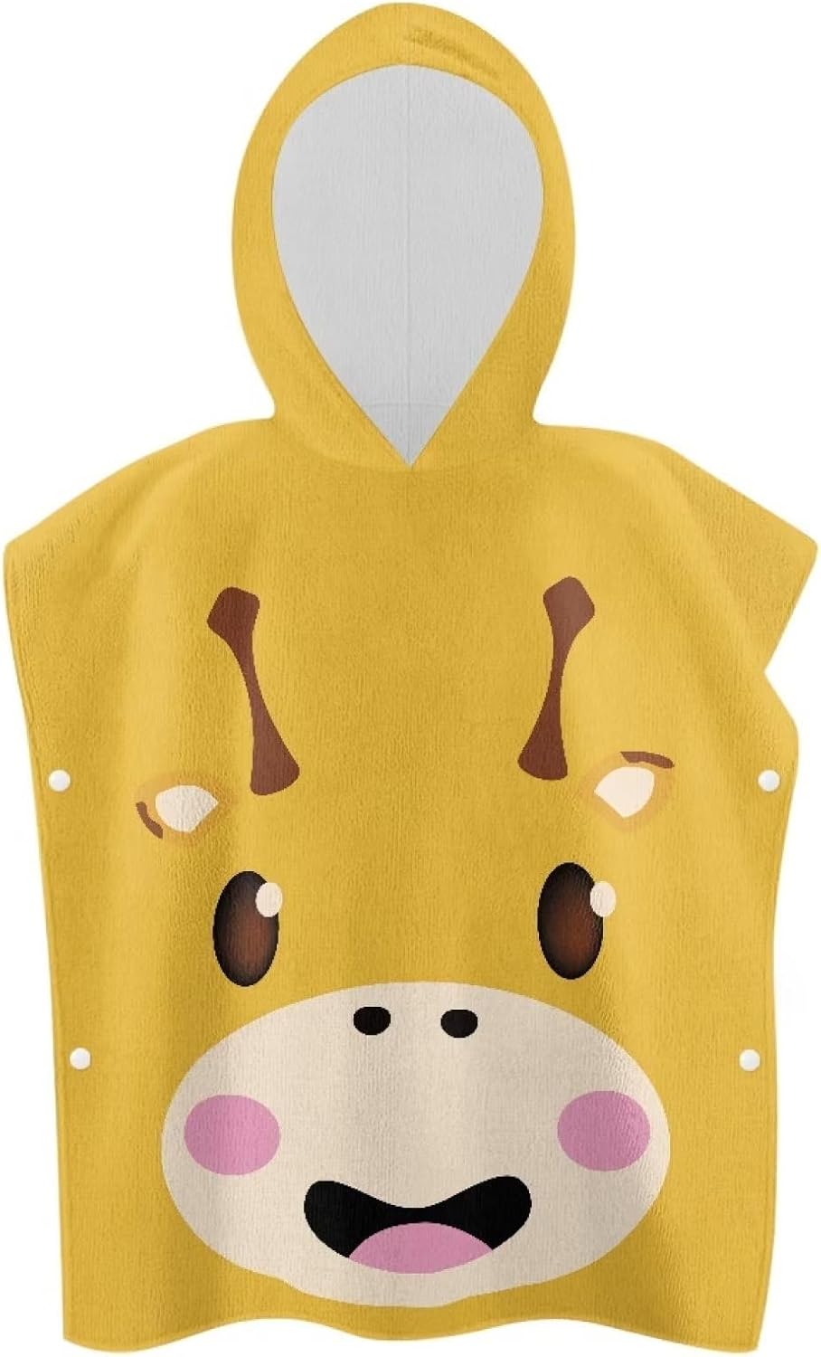 Giraffe Kid Hooded Shower Towel for Kids