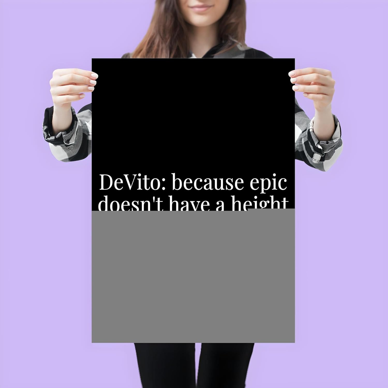 Danny Devito Inspirational Quote Wall Art Poster