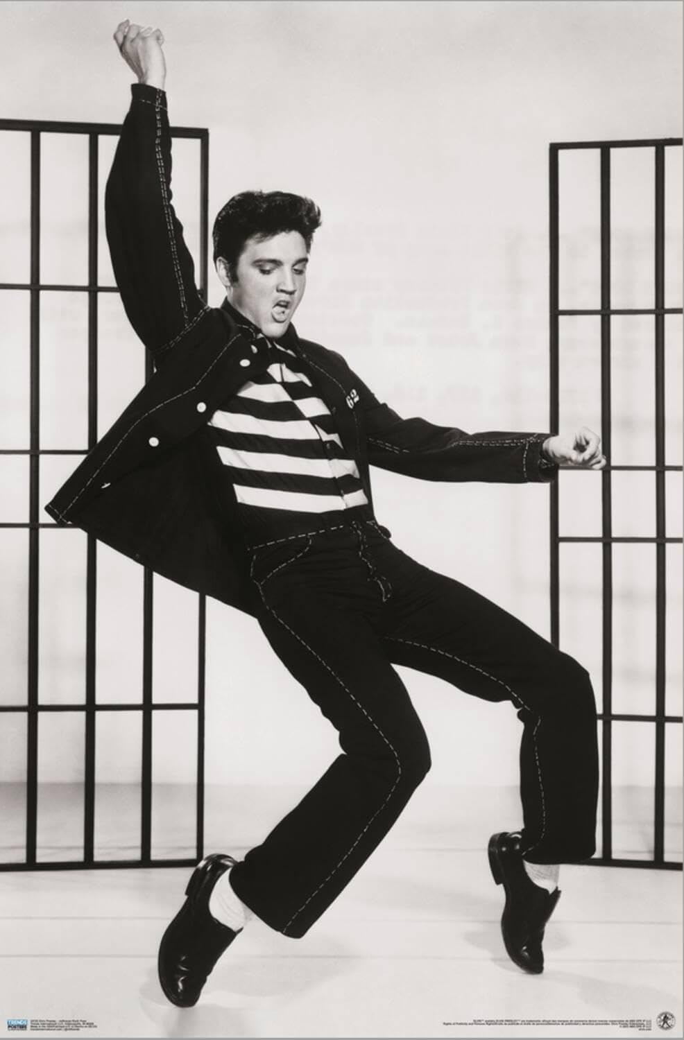 Trends International Elvis Presley Jailhouse Rock Wall Poster
