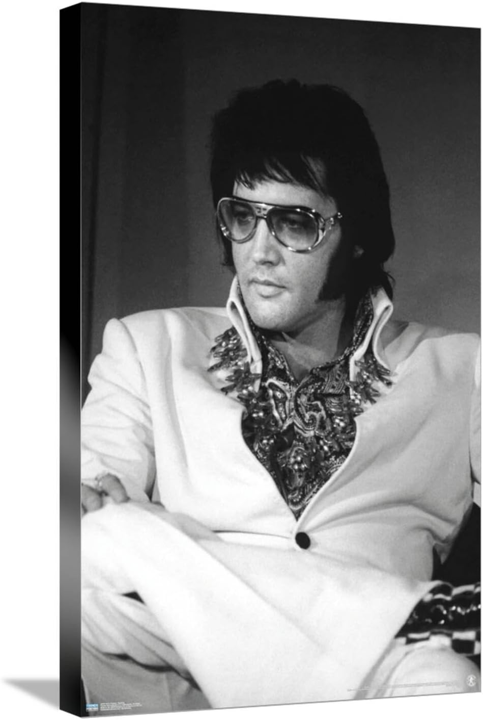 Trends International Elvis Presley Resting Wall Poster 1472 x 2237 Stretched Canvas