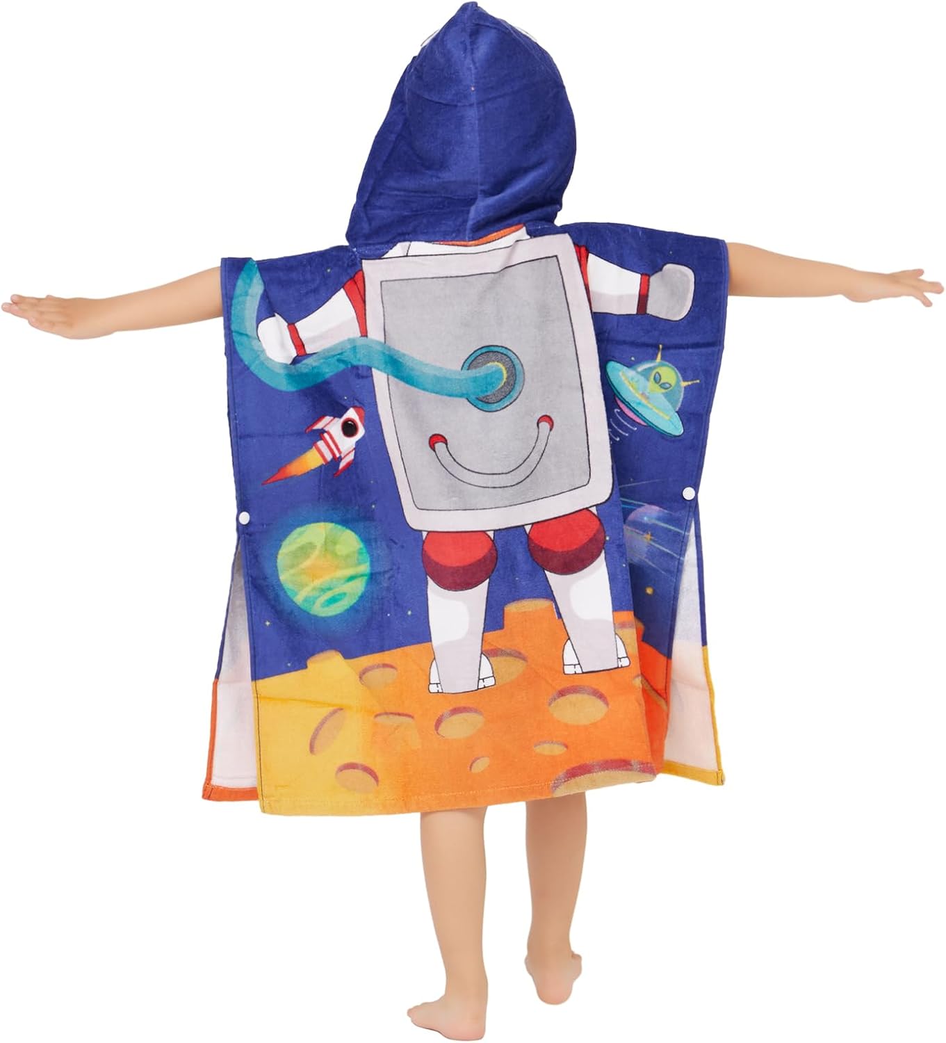 100 Cotton Hooded Towel for Toddlers 2-6 Years 1
