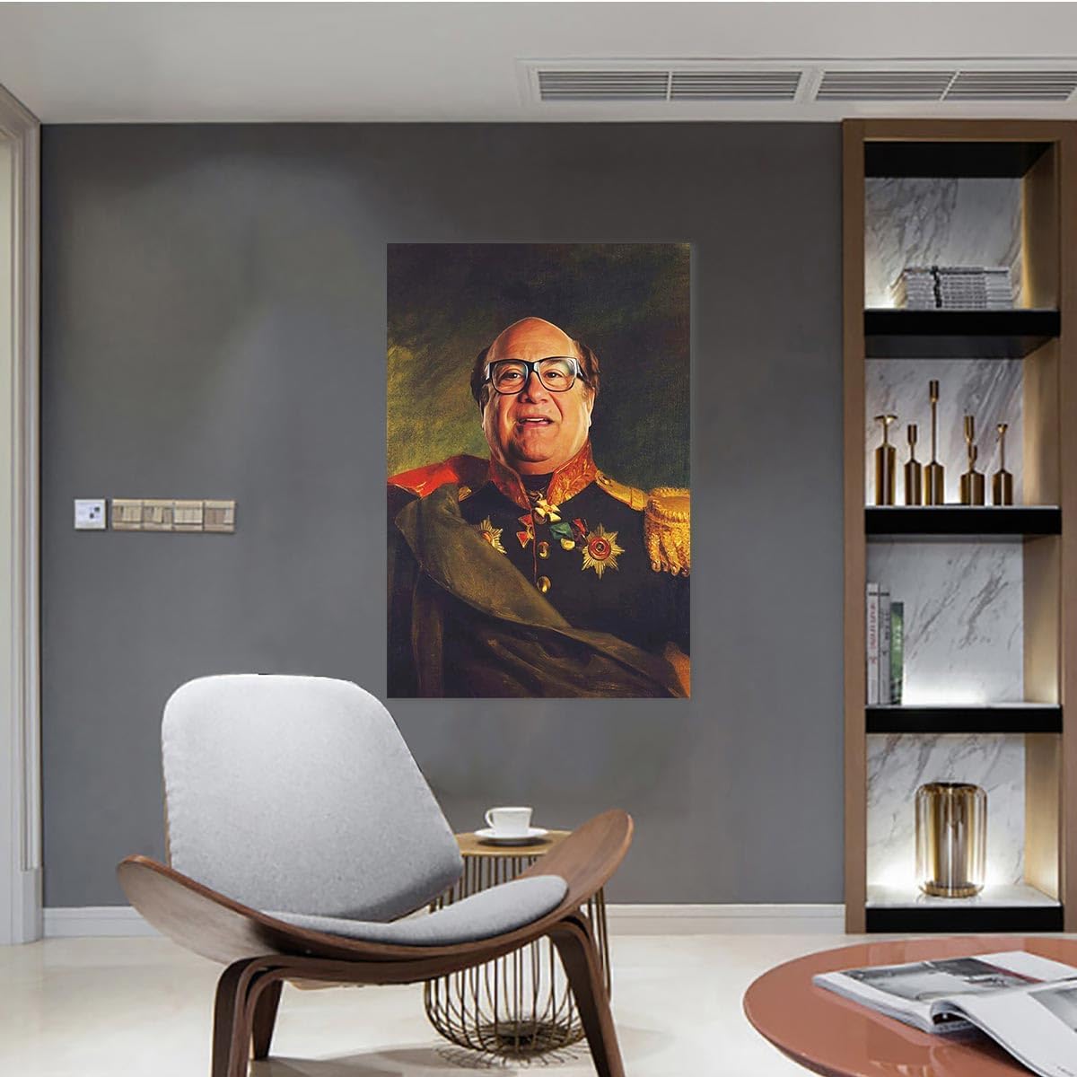 Kreezi Danny Devito Poster Art Print 16x24 Inch Unframed