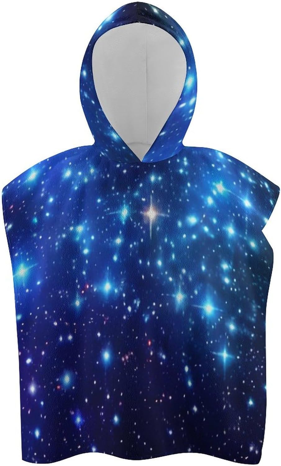 Galaxy Stars Kids Hooded Bath Towel