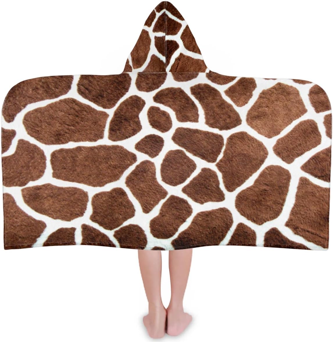 Giraffe Pattern Kids Bath Towel 24x50 Inch