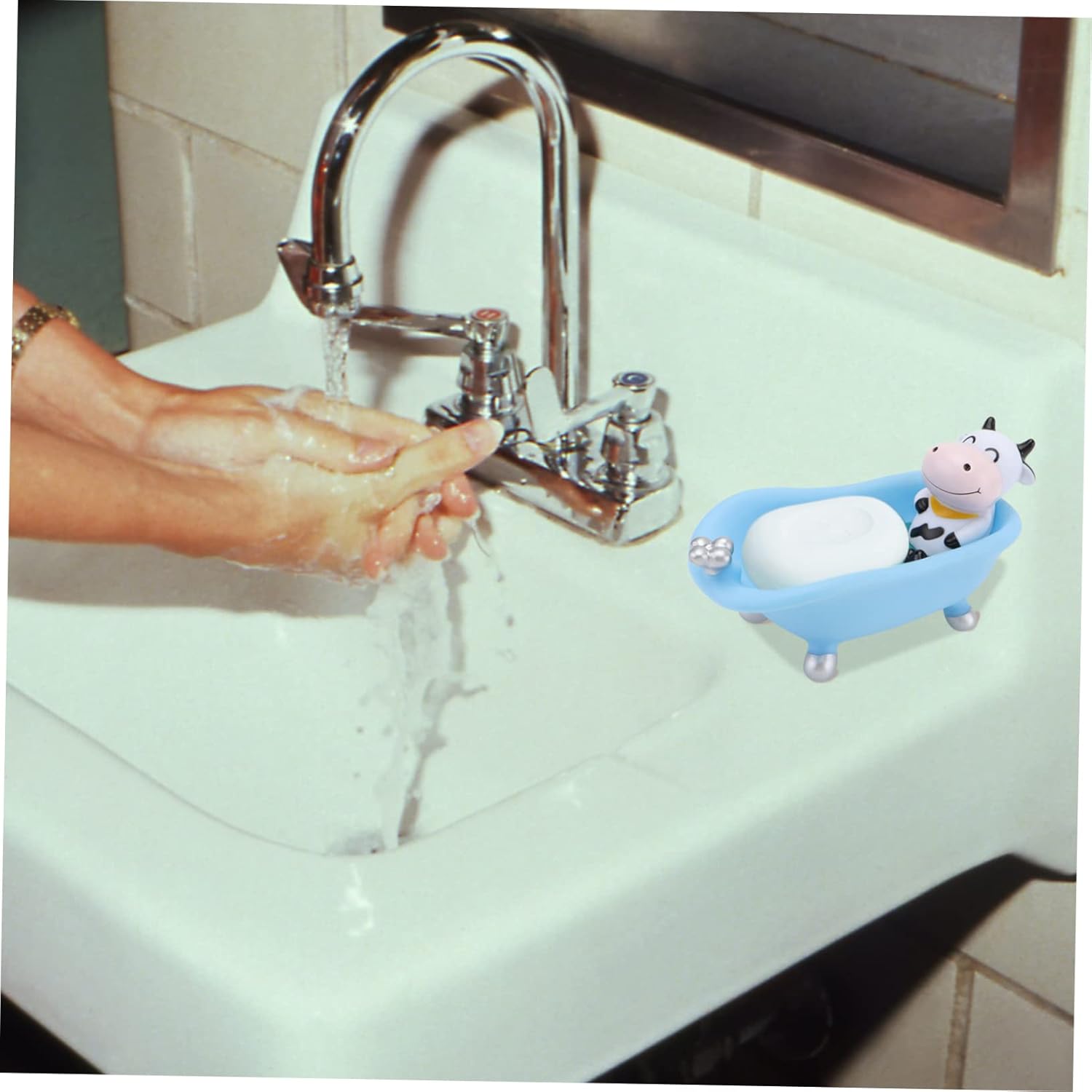 Adorable Cartoon Animal Soap Holder for Bathroom and Home Use