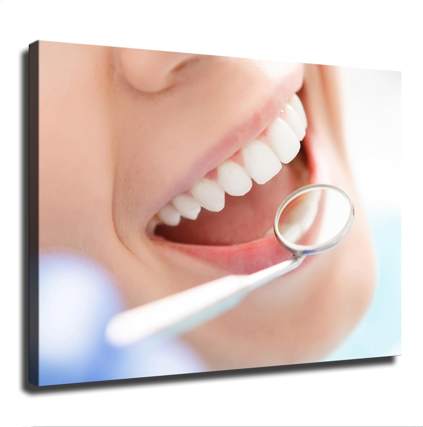 Dental Clinic Tools Orthodontic Poster Canvas Wall Art Print 24x32 Inch Unframed