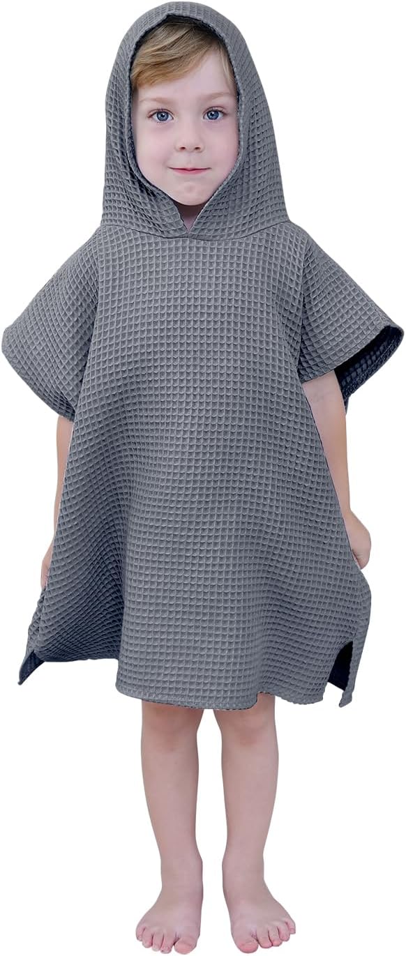 BANGSAUR Hooded Bath Towel for Kids 2-5 Years