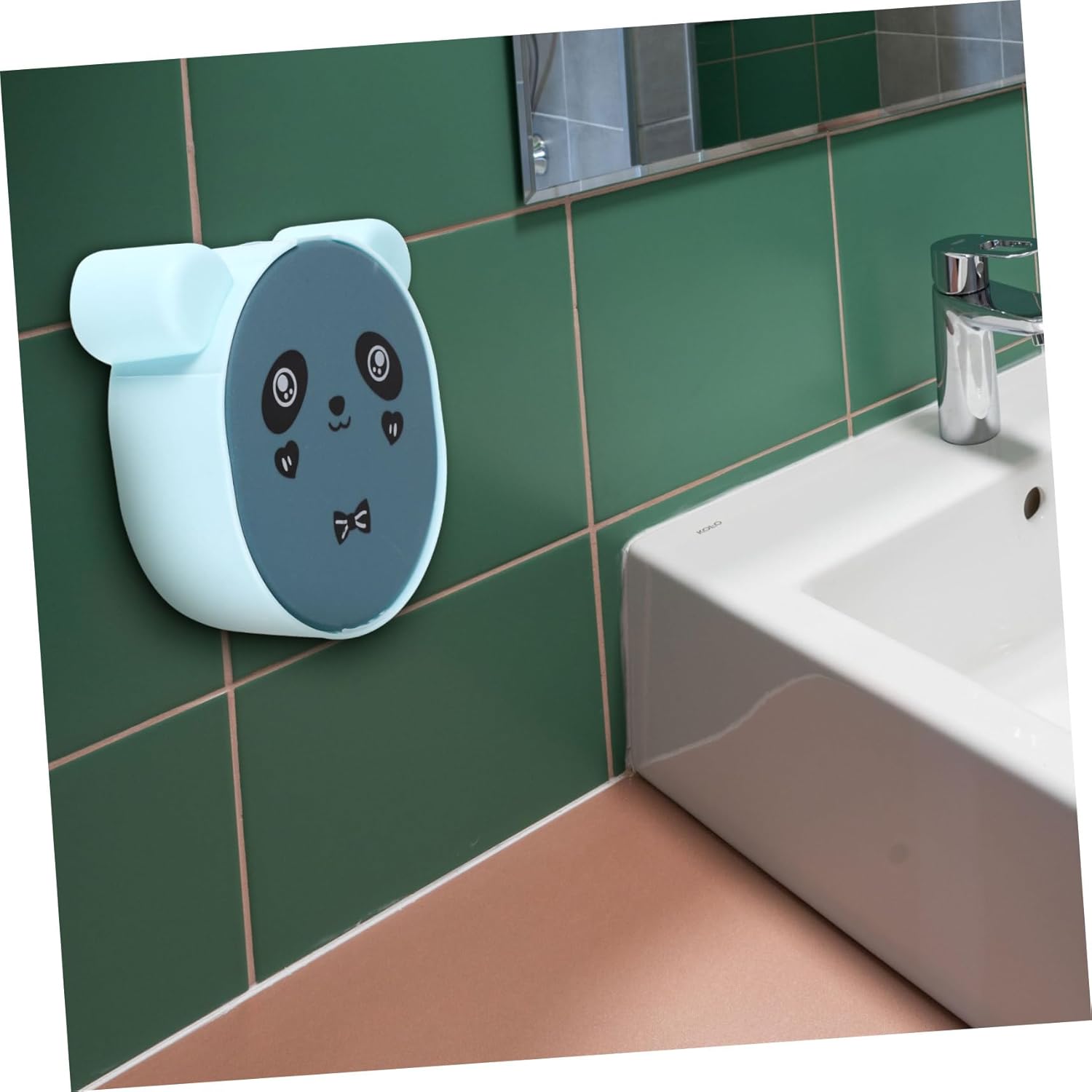 Stylish Wall-Mounted Cartoon Soap Holder for Bathroom
