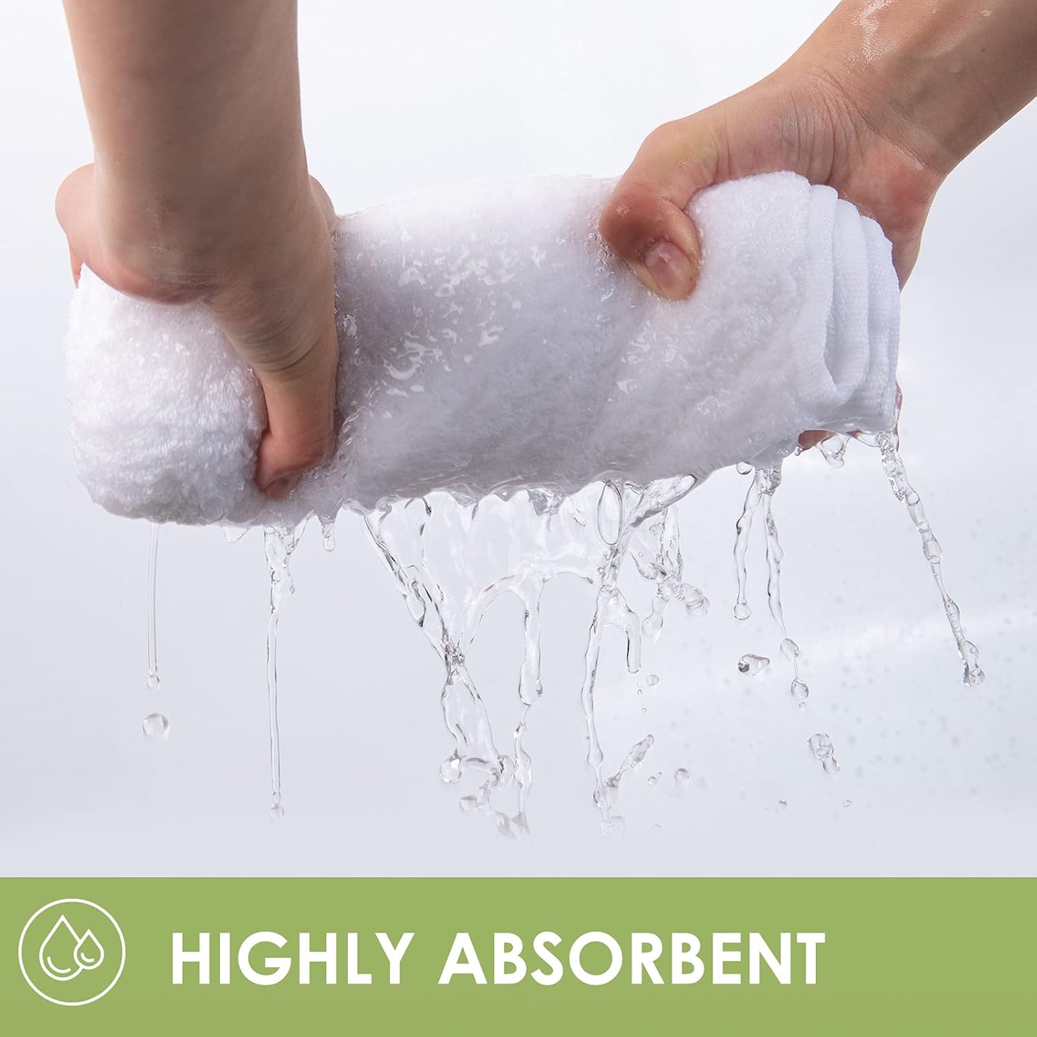 CANFOISON Extra Large Bath Towel 35x70 White