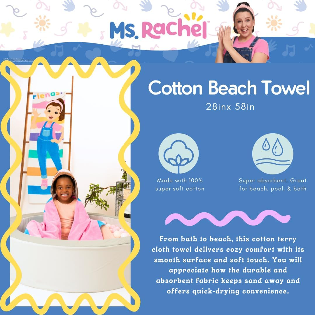 Franco Ms Rachel Kids Super Soft Cotton Towel