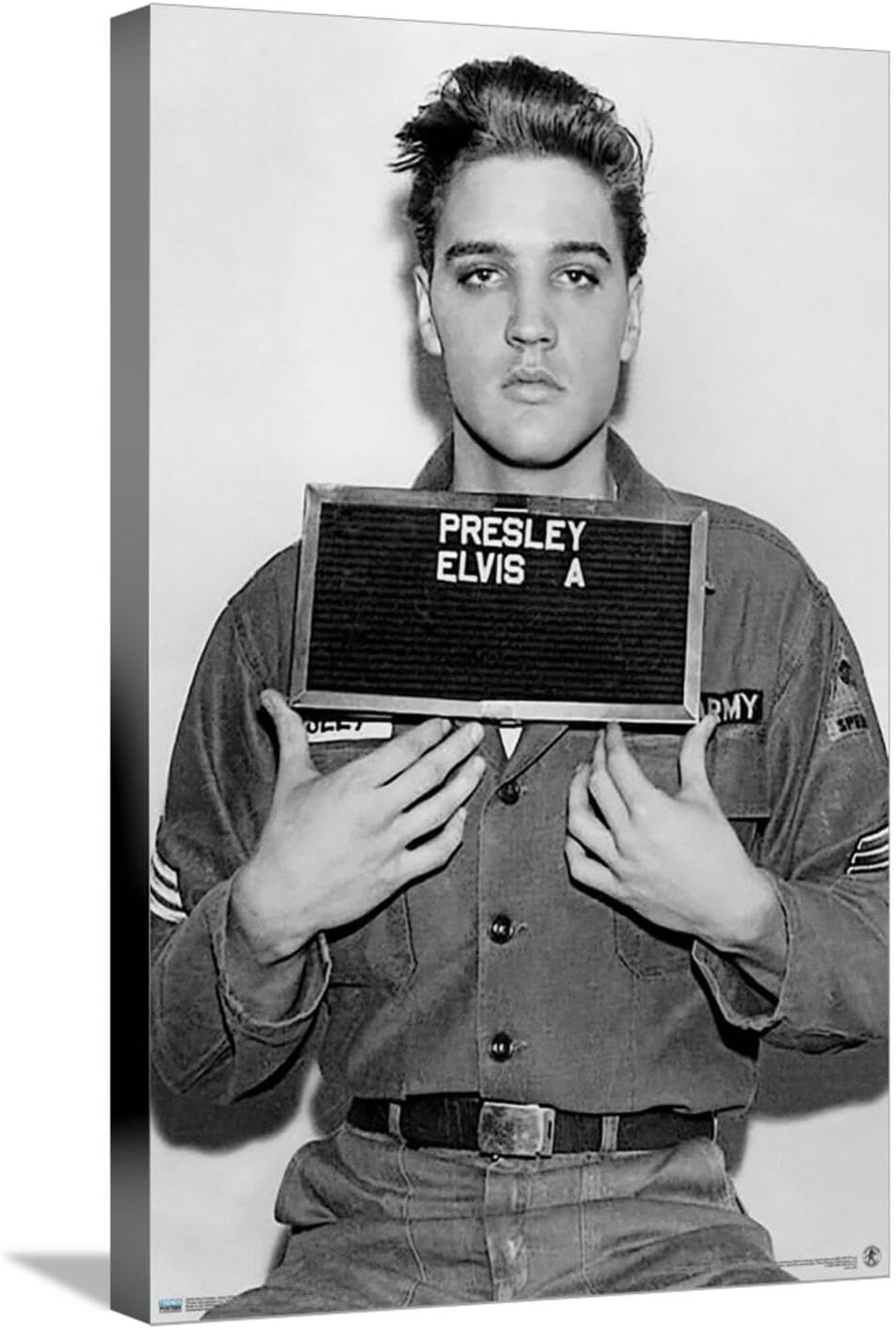 Trends International Elvis Presley Army Enlisting Wall Poster