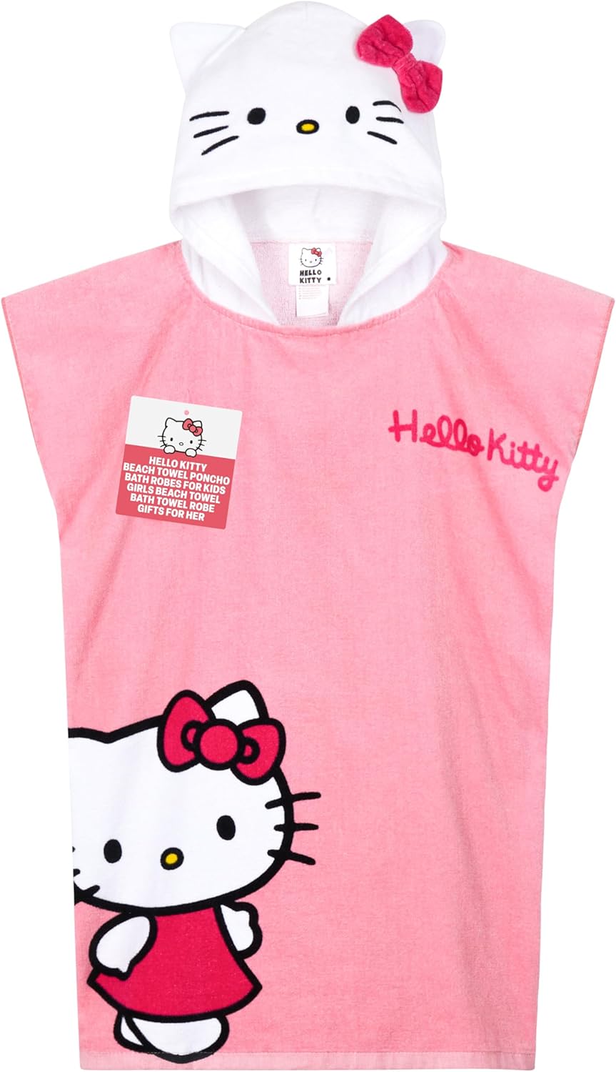 Hello Kitty Hooded Beach Towel for Kids