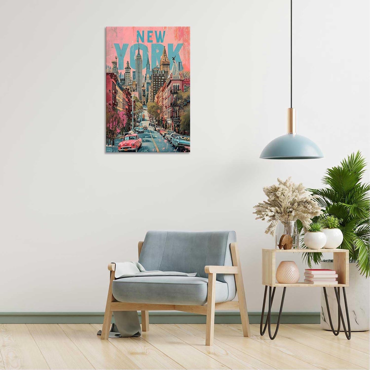 Venice Vintage Travel Poster 12x16in Framed