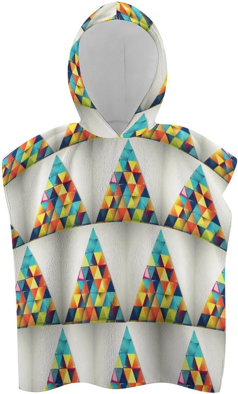 Colorful Kids Hooded Bath Towel with Hood