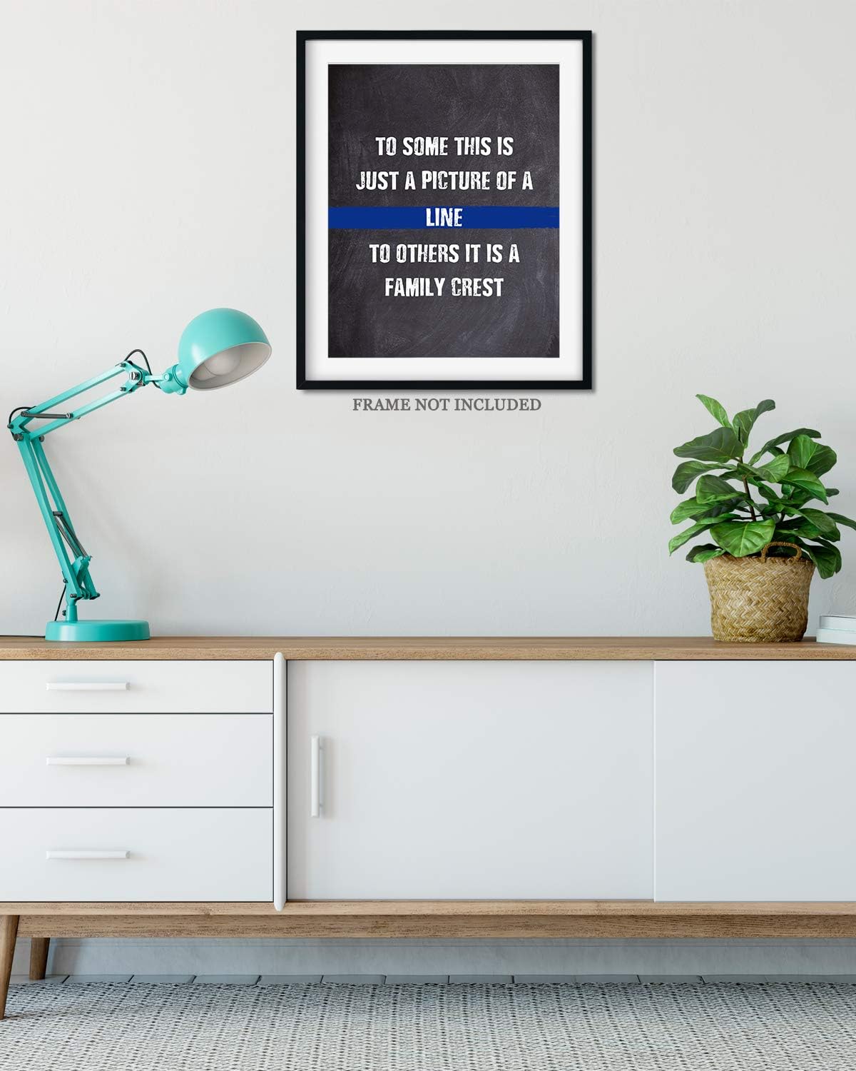 Govivo Wall Art Print Family Crest 8x10 Unframed