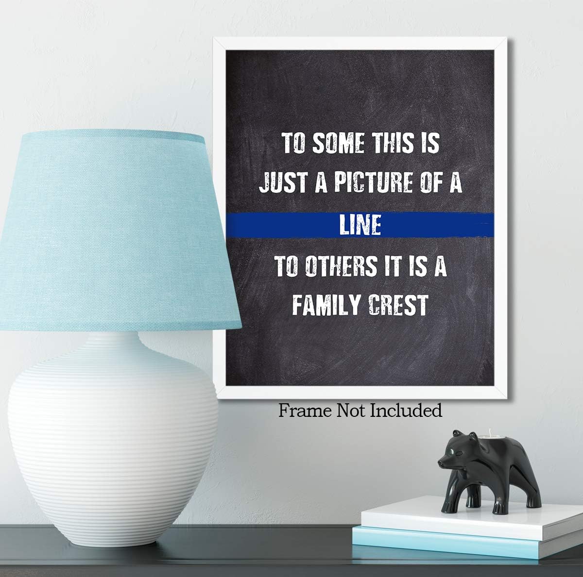 Govivo Wall Art Print Family Crest 8x10 Unframed