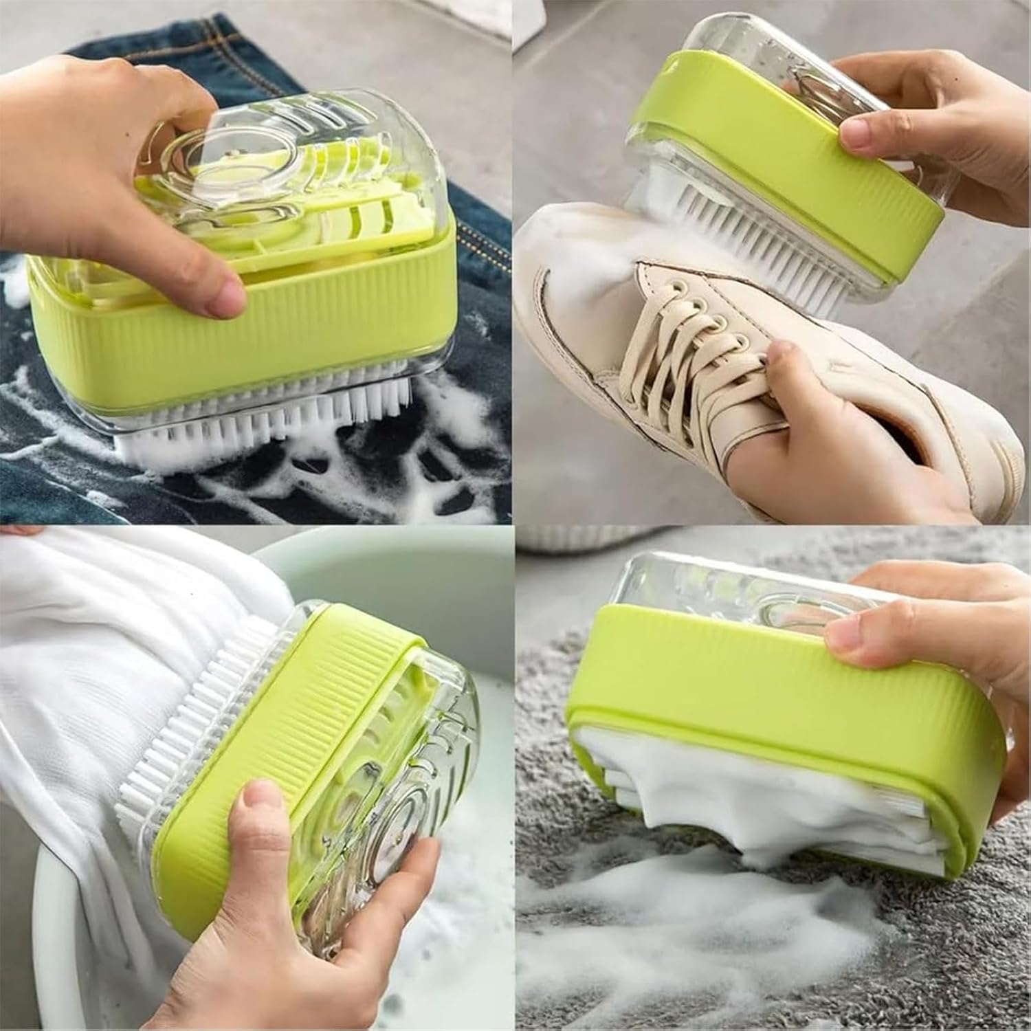 Foaming Soap Box with Roller and Sponge Holder