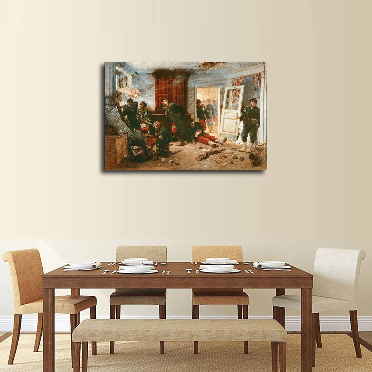 The Last Bullet Poster Canvas Art 20x30inch Unframed