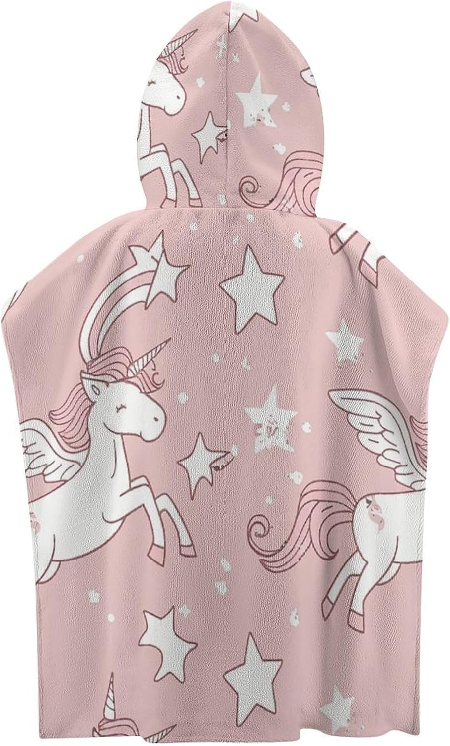 Magic Horse Pattern Kids Hooded Bath Towel