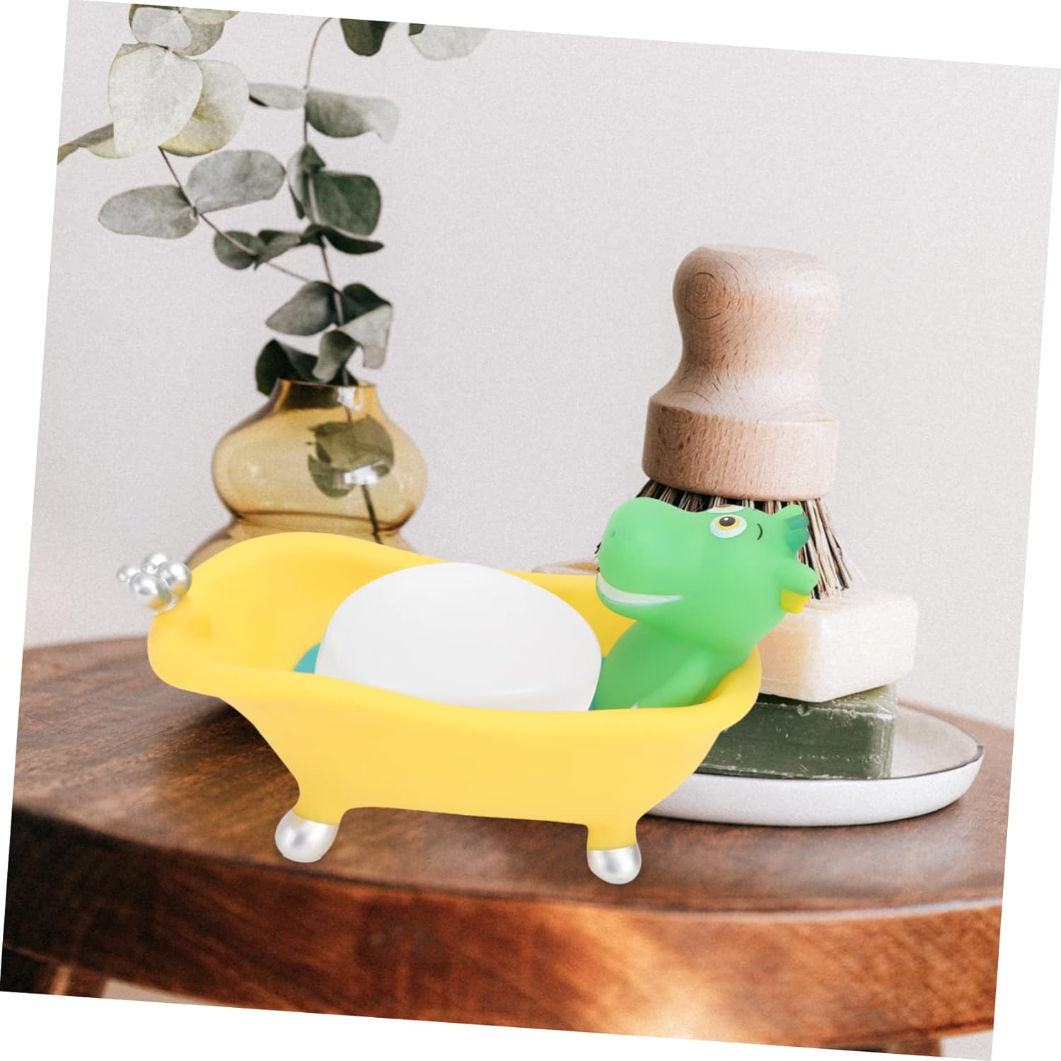 Dinosaur Shape Cartoon Bath Soap Holder