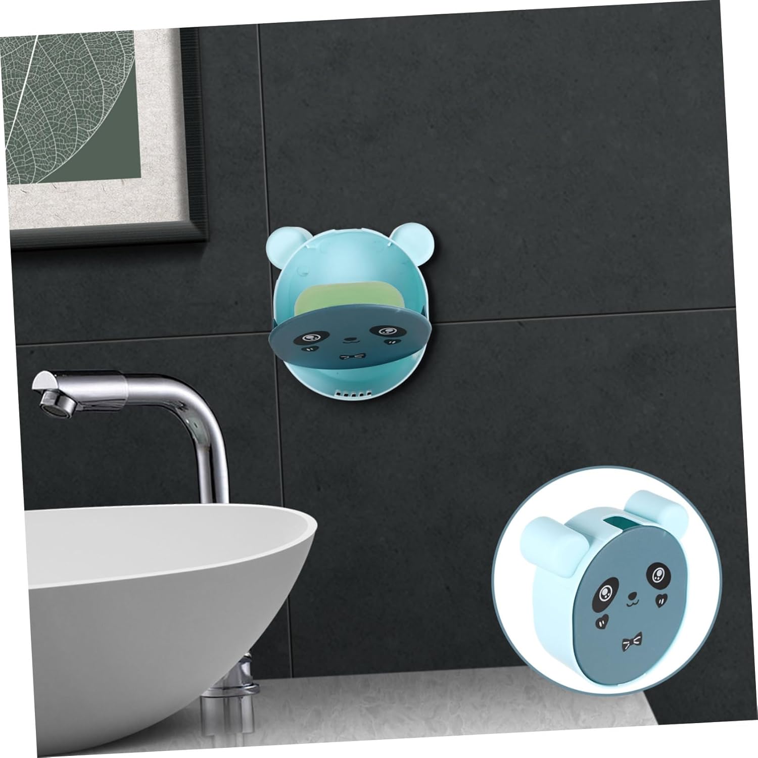 Bathroom Soap Holder with Cartoon Design for Easy Use