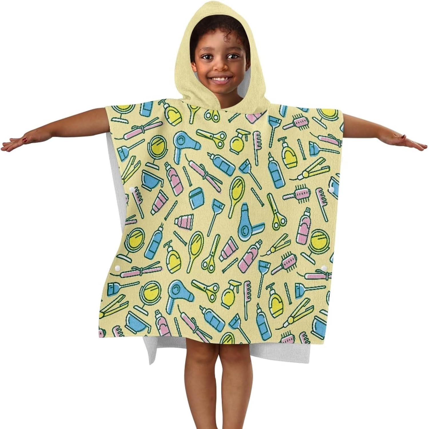Mintulipy Kids Hooded Bath Towel for Boys Girls