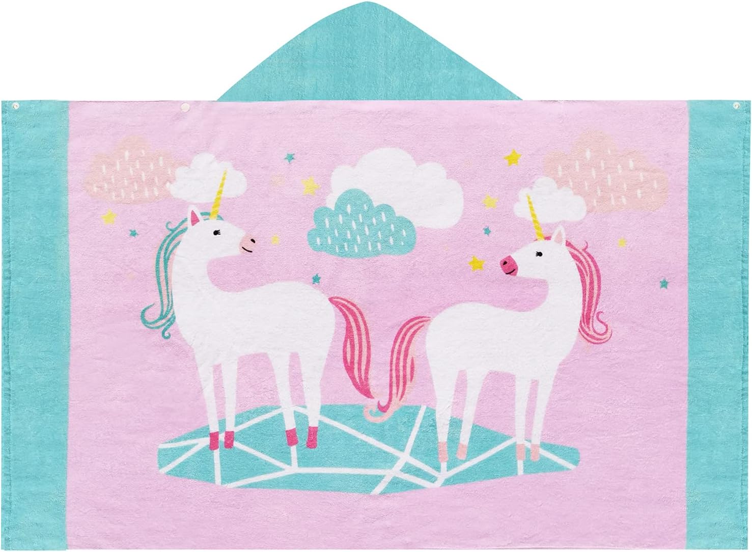 BANGSAUR Kids Beach Towels with Hood