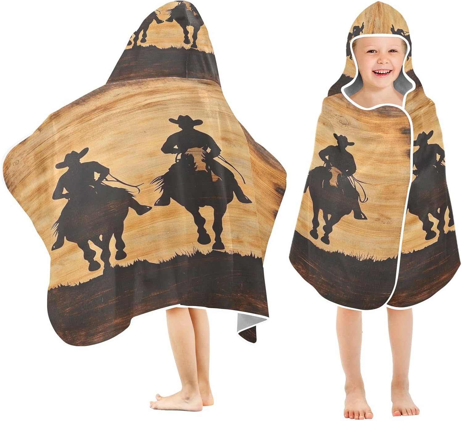 Kigai Kids Hooded Bath Towel Soft and Absorbent