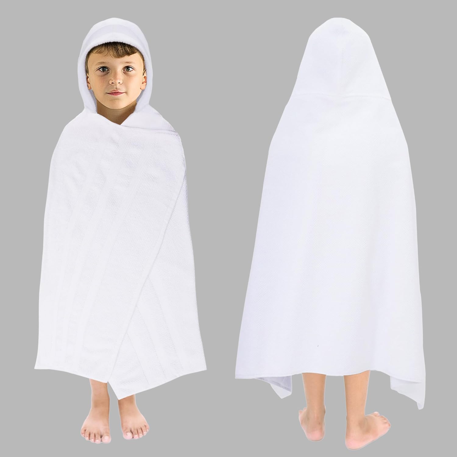 Original Kids Hooded Bath Towel Wrap - 30x52 Inches