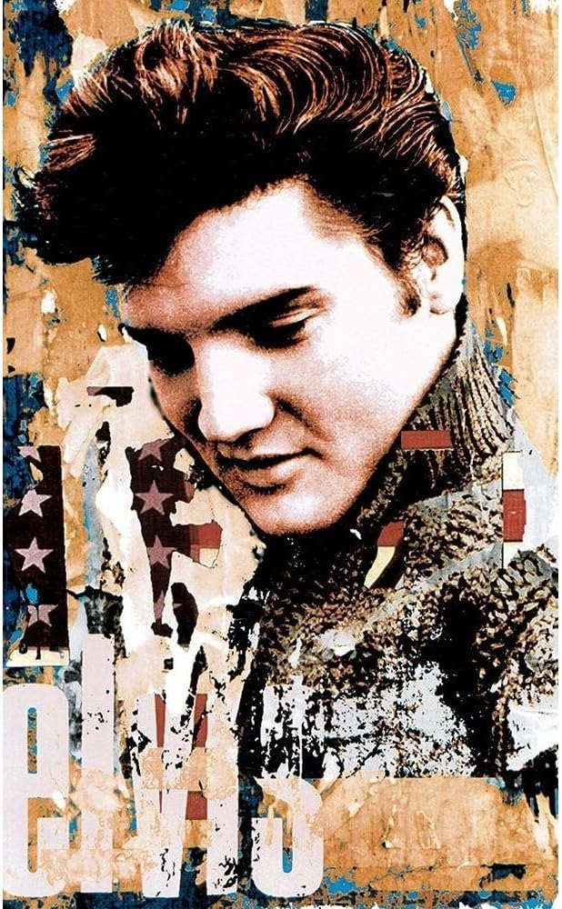 Elvis Slick 22x36 Unframed Art Print Poster