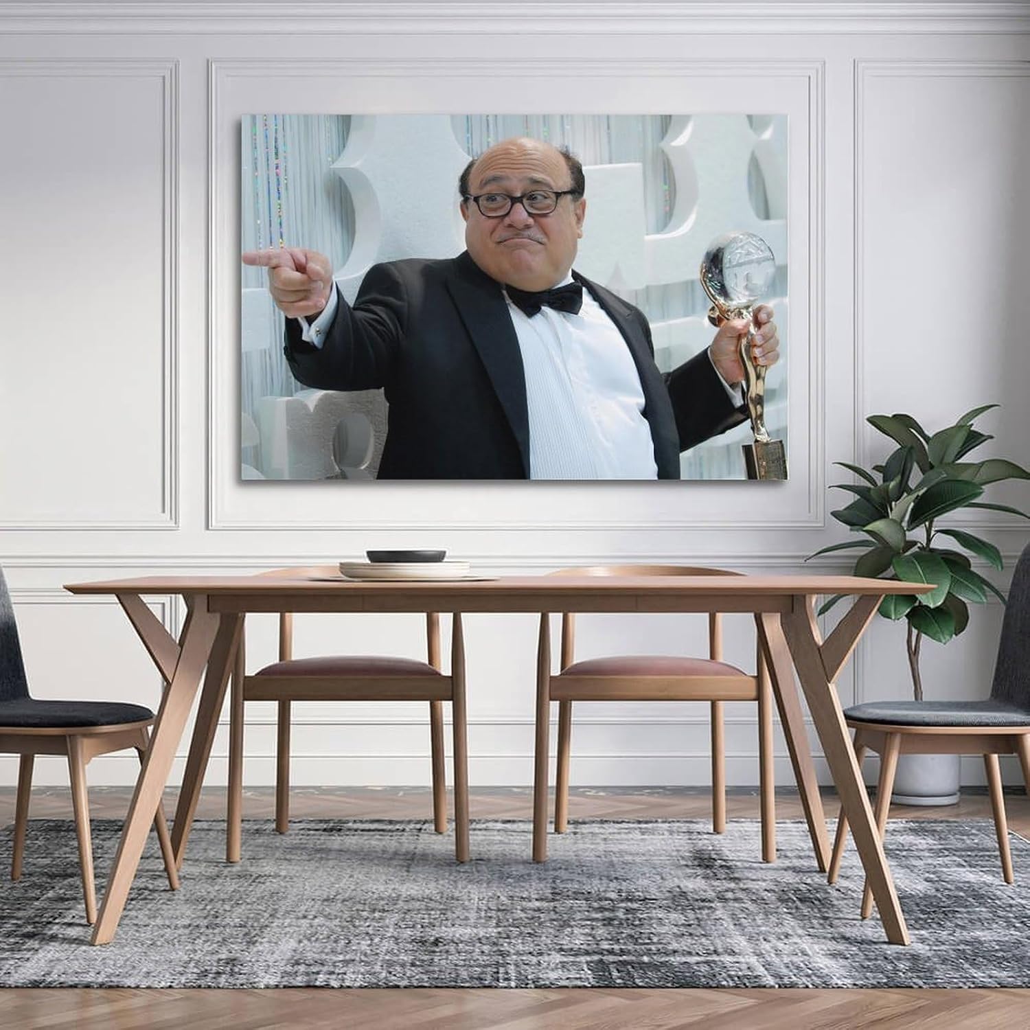 Danny DeVito Film Star Poster Canvas Wall Art 12x18inch