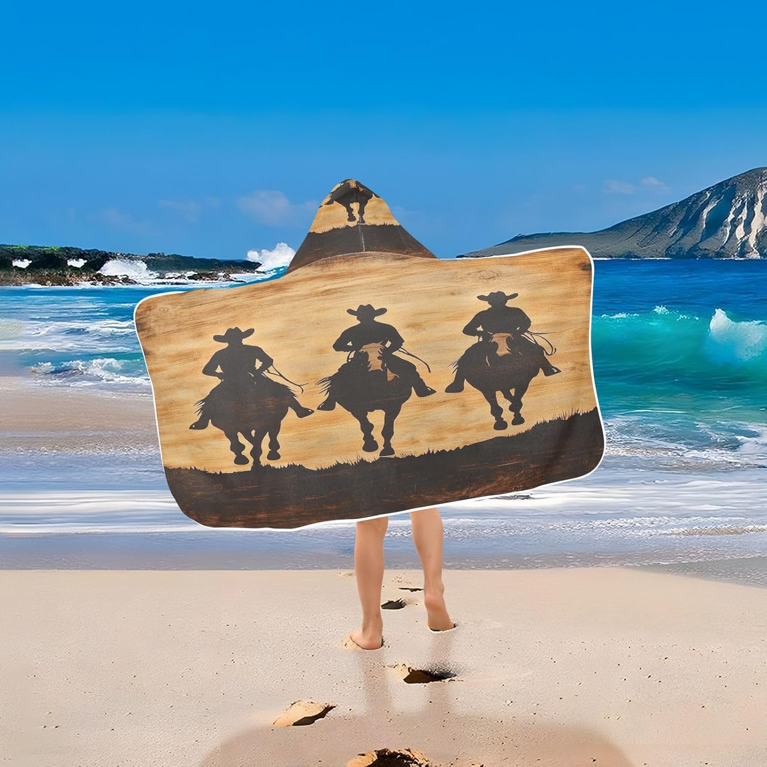 Kigai Kids Hooded Bath Towel Soft and Absorbent