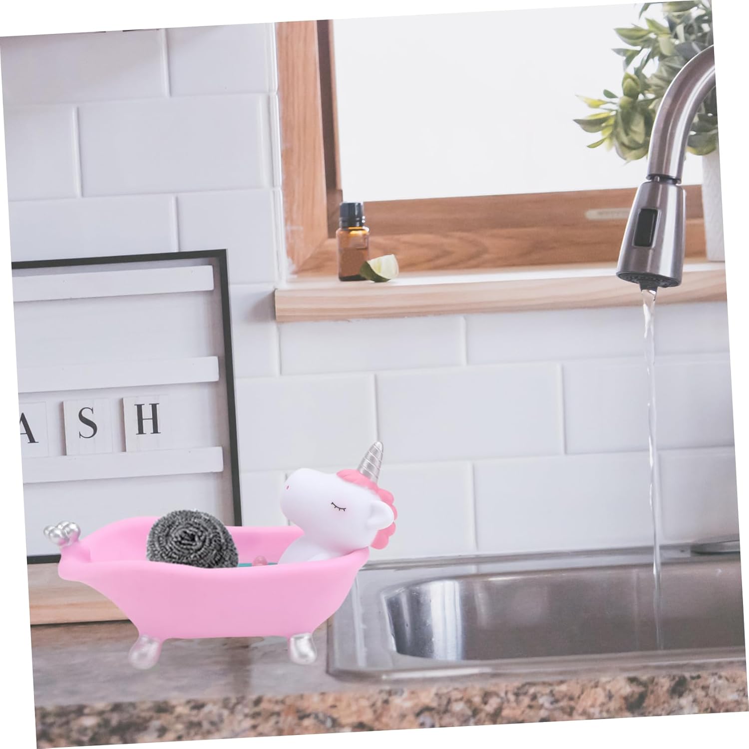 Summer Unicorn Soap Box Bathtub Soap Holder for Kids