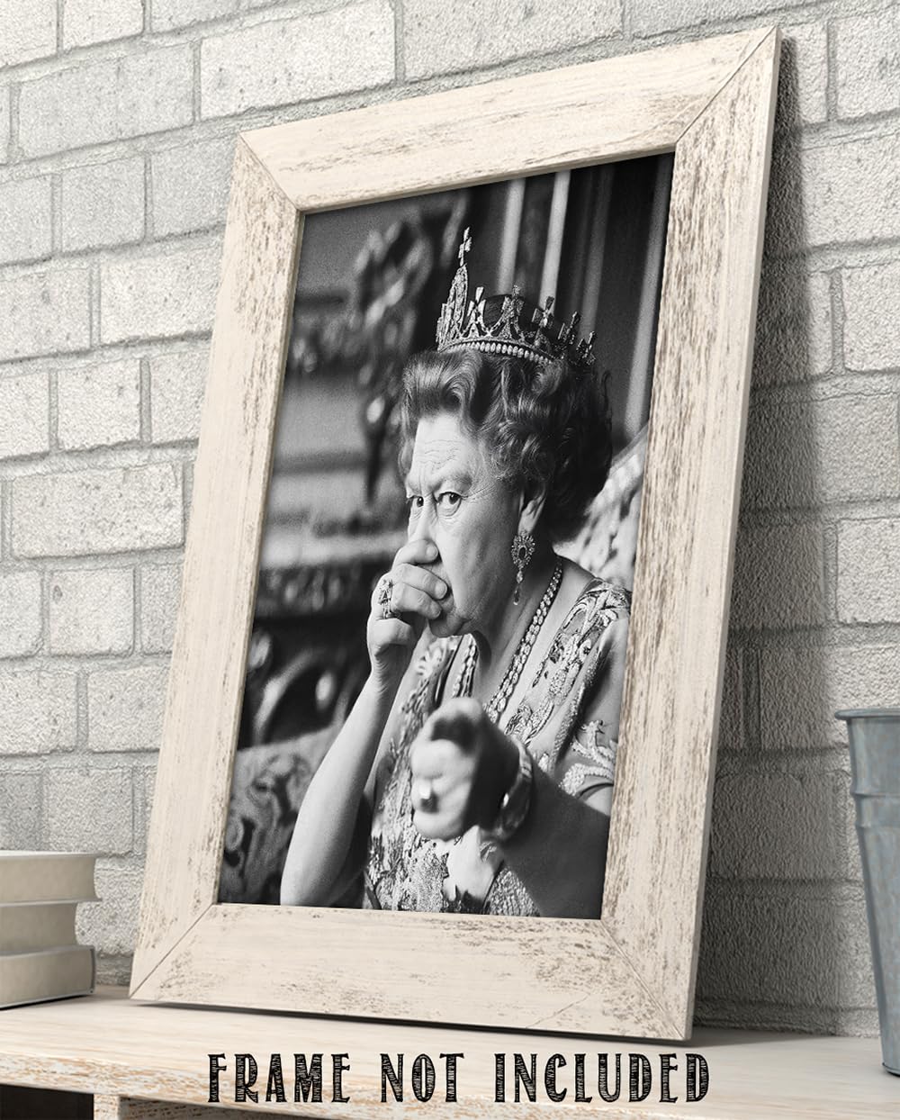Did You Cut One Queen Elizabeth Poster 11x14 Unframed