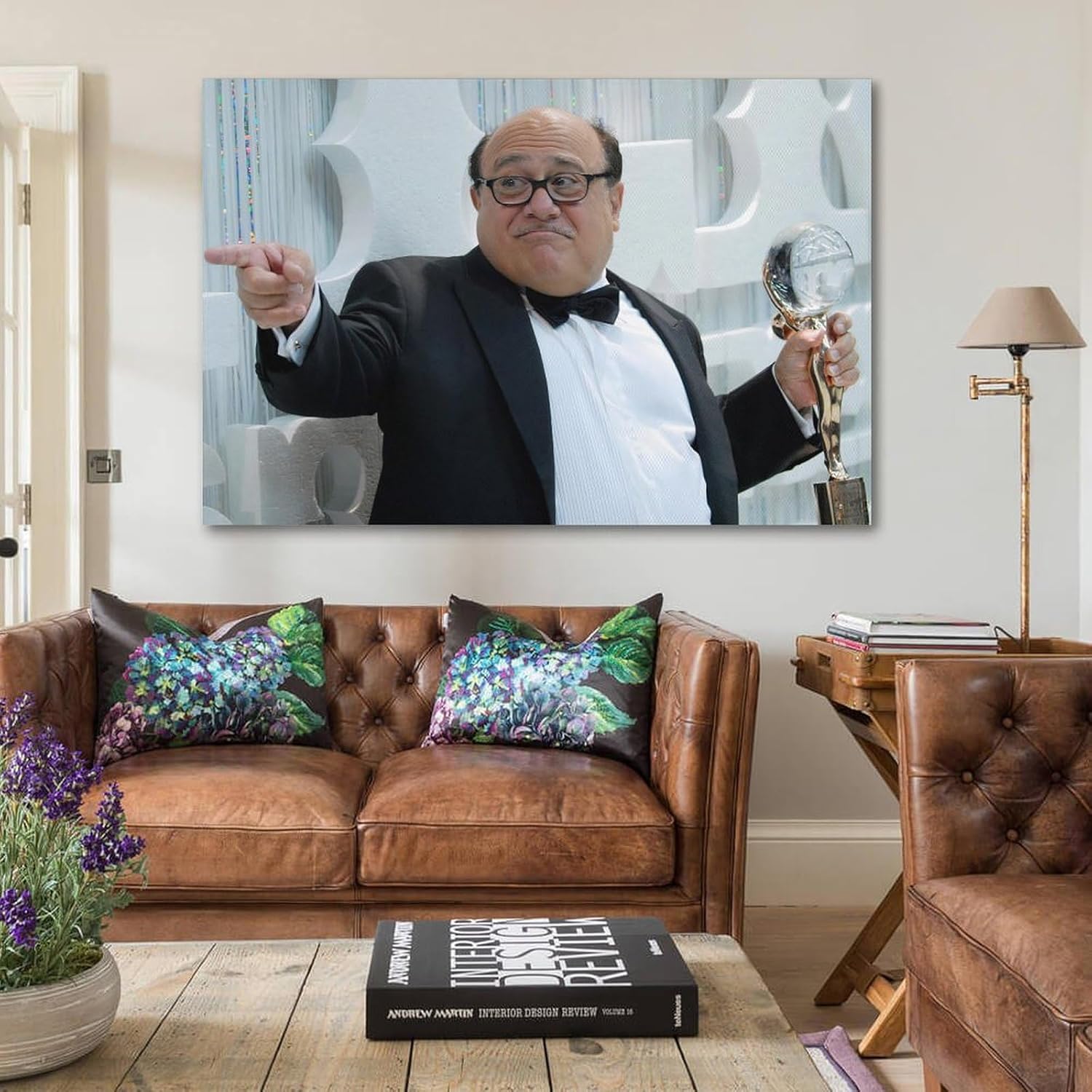 Danny DeVito Film Star Poster Canvas Wall Art 12x18inch